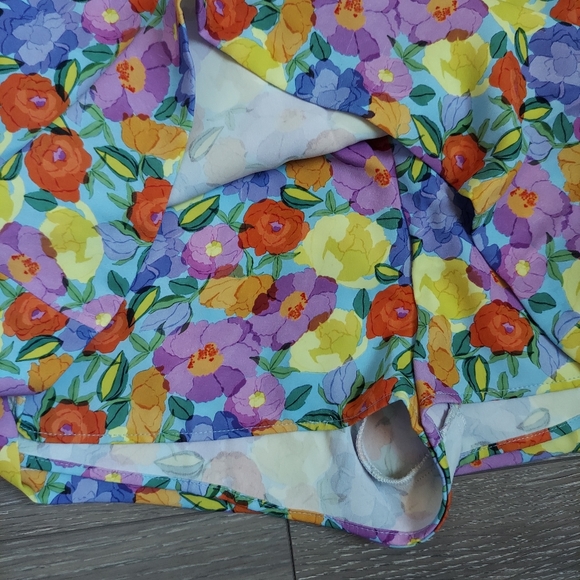 Zara Floral print dress size M - Picture 7 of 10